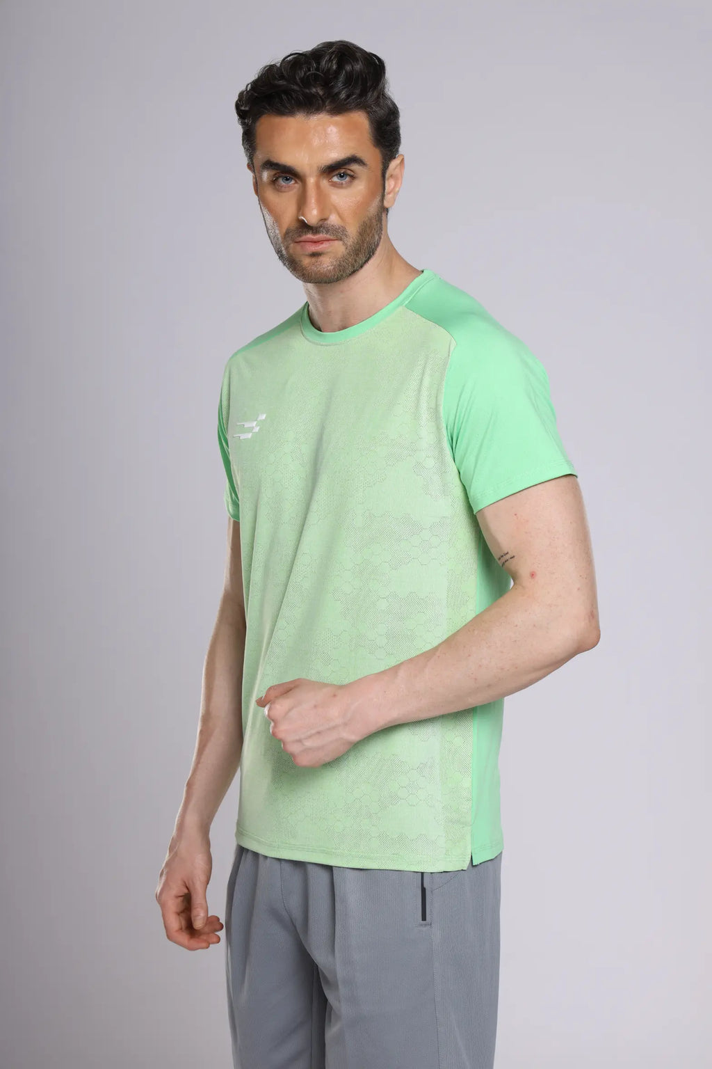 Fit-Gear Octagon T-Shirt | Lime