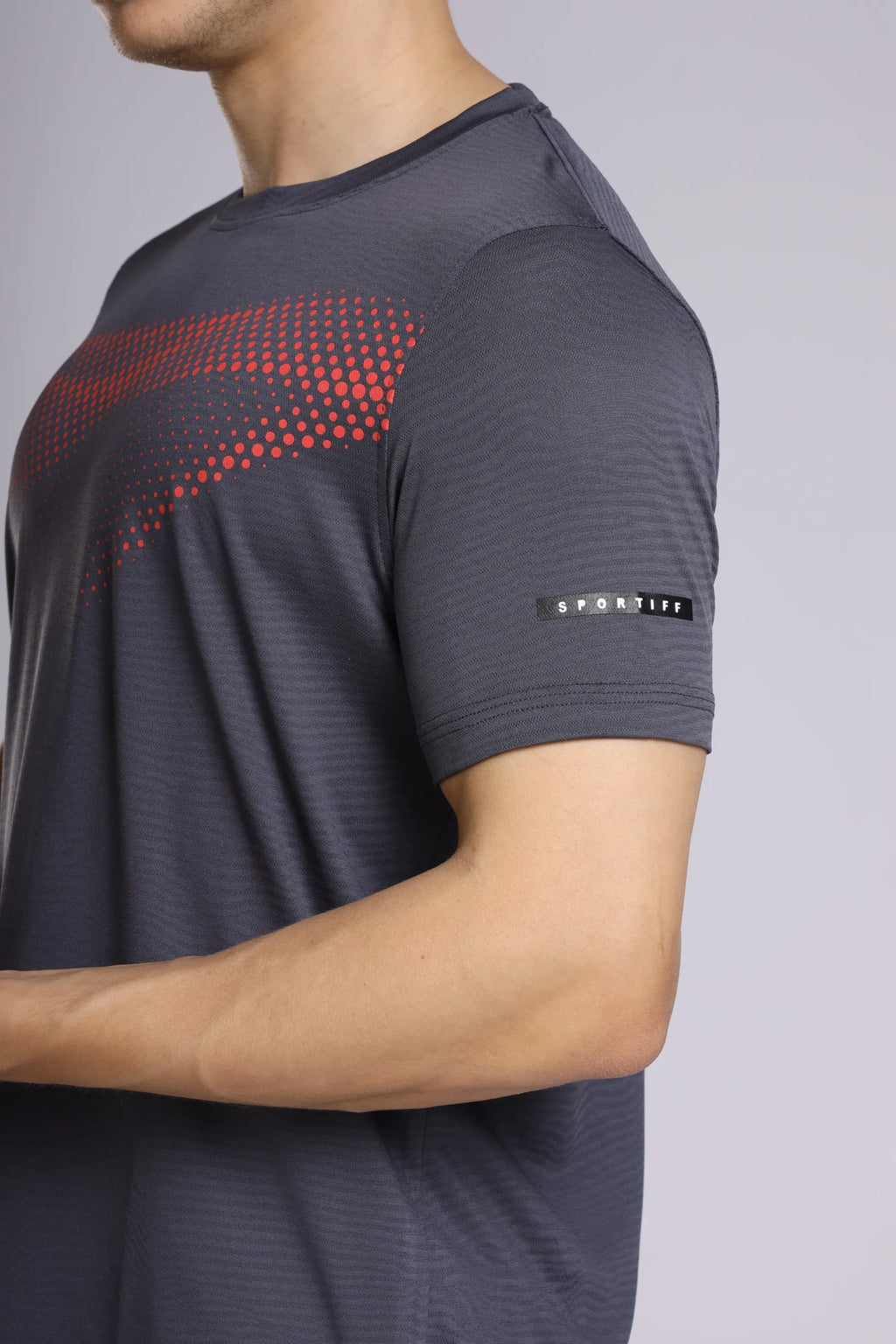 Fit-Gear Core Steel Performance T-Shirt | Charcoal