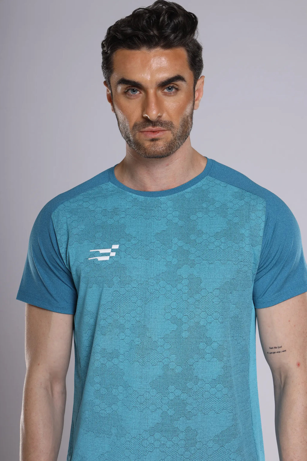 Fit-Gear Octagon T-Shirt | Teal
