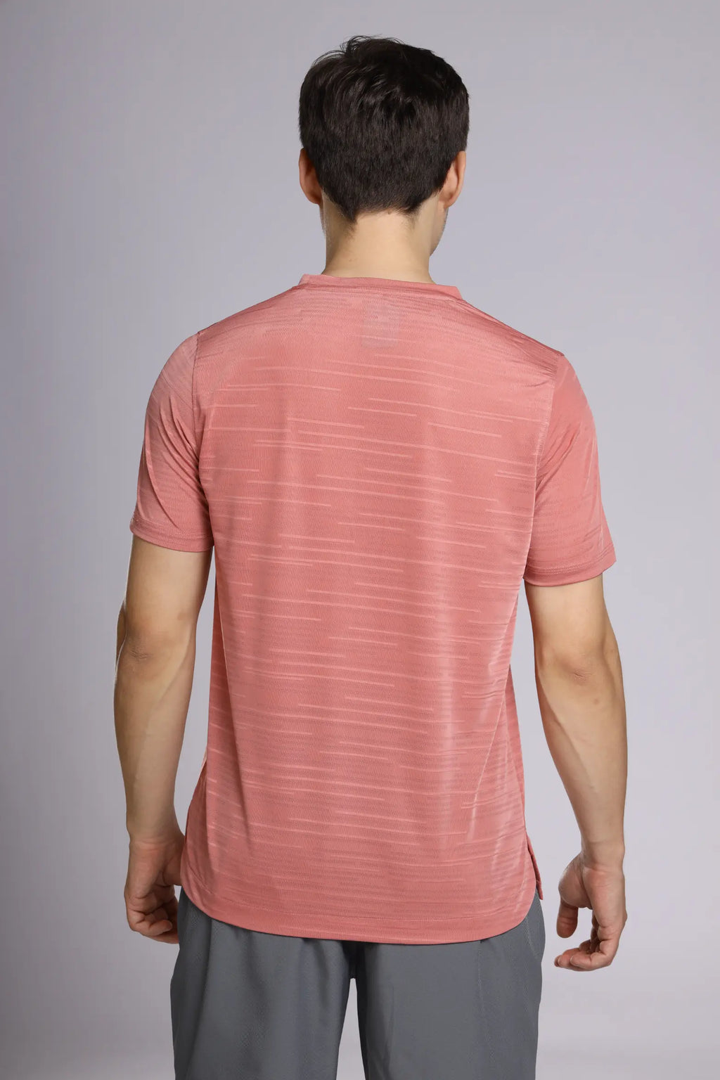 Fit-Gear Iron T-Shirt Coral Red