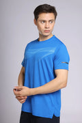 Fit-Gear Core Steel Performance T-Shirt Royal Blue