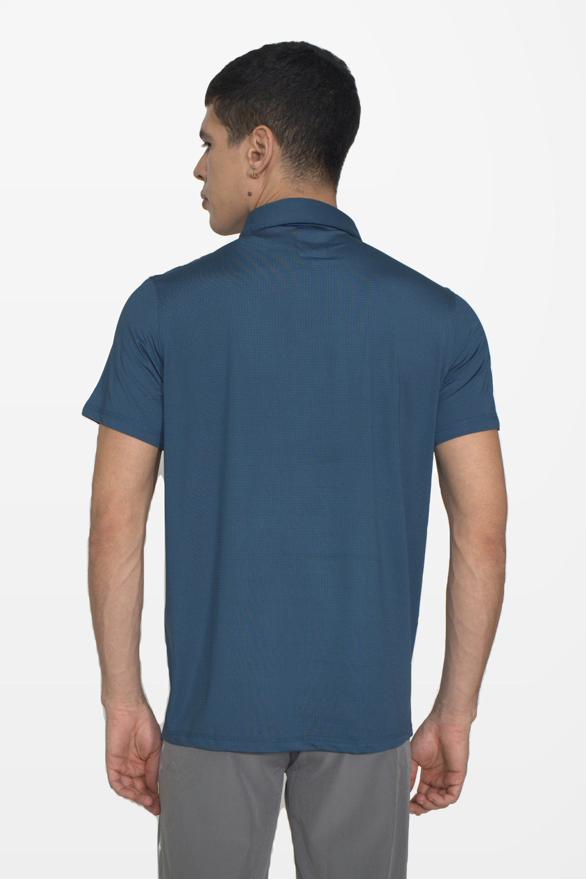 Strike Performance Polo T-Shirt | Teal – back