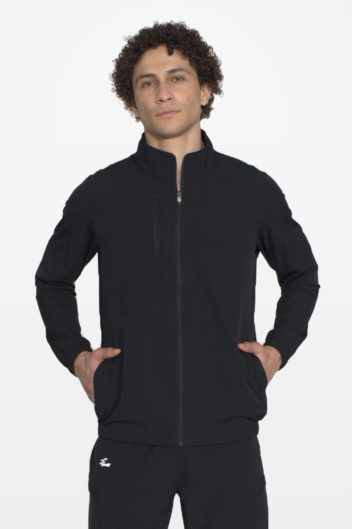 Vertex Performance Track Top | Black – front