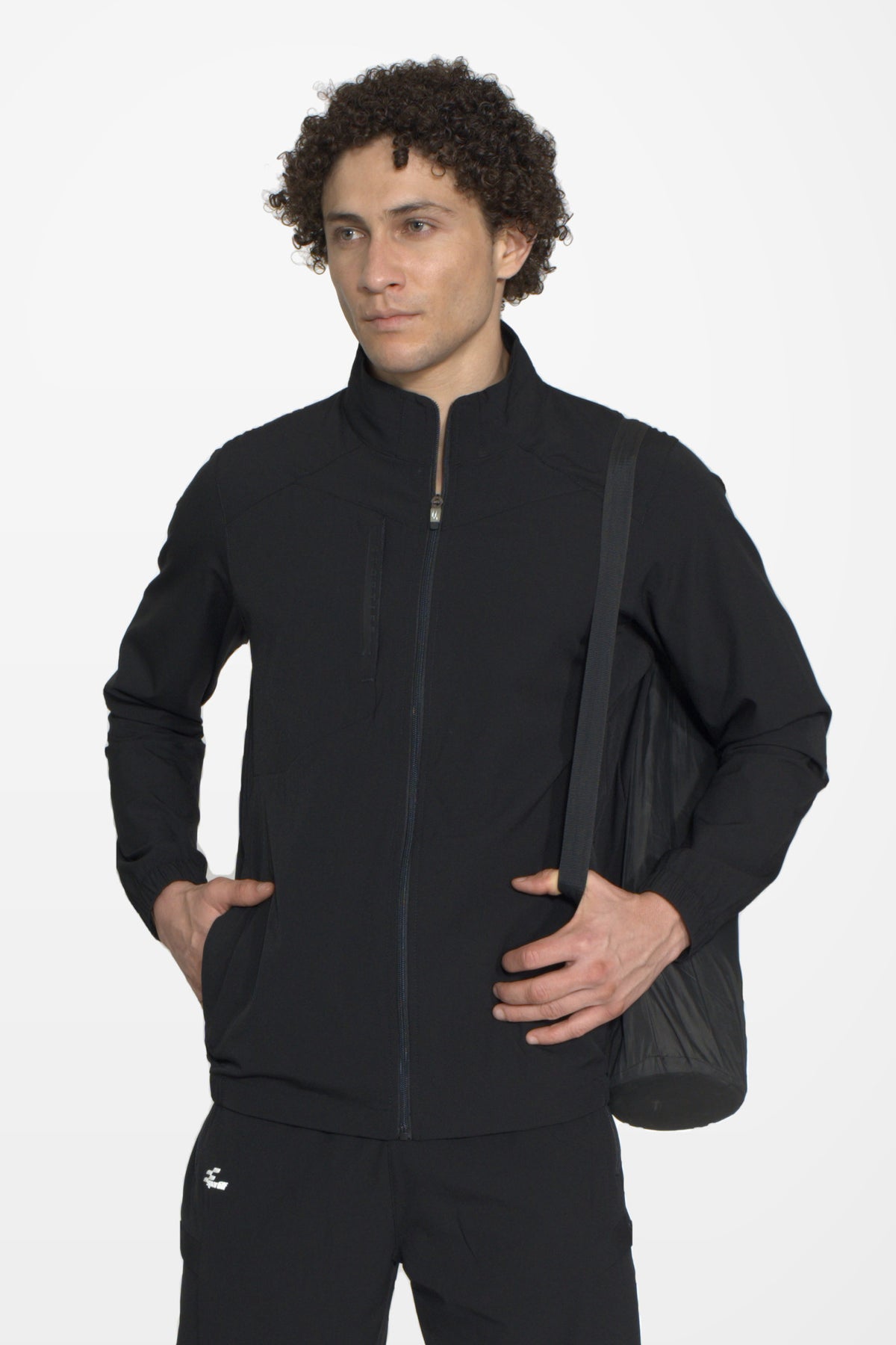 Vertex Performance Track Top | Black – front