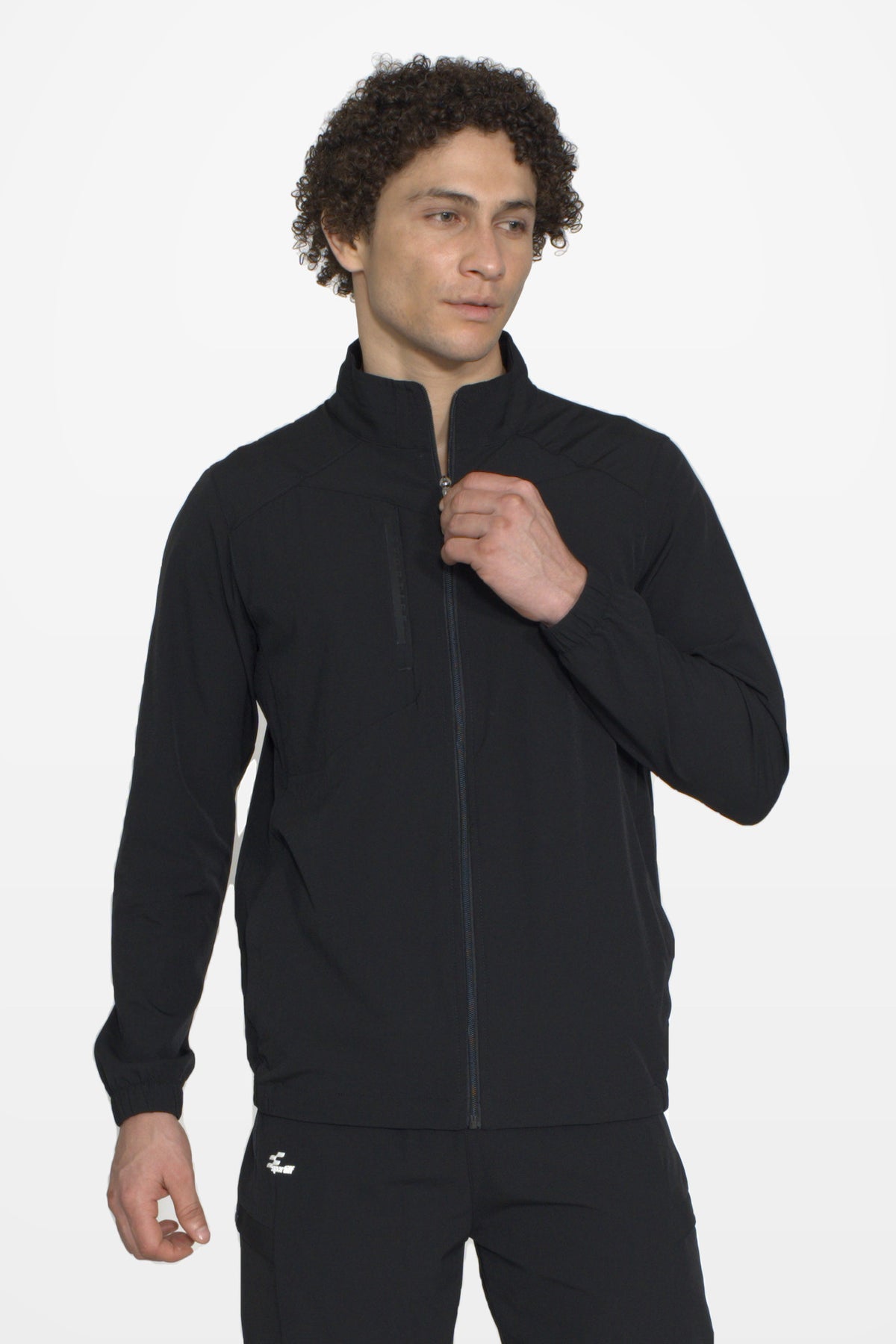 Vertex Performance Track Top | Black – front