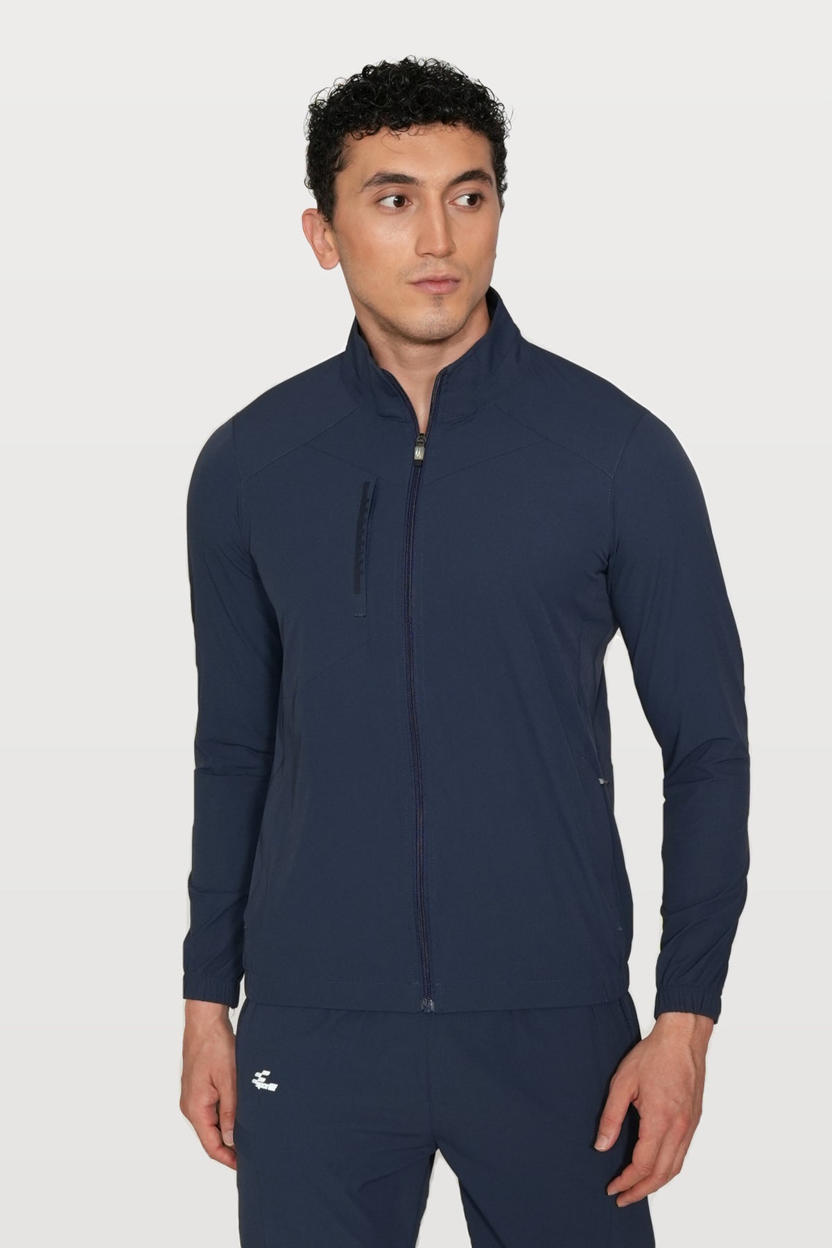 Vertex Performance Track Top | Navy – front