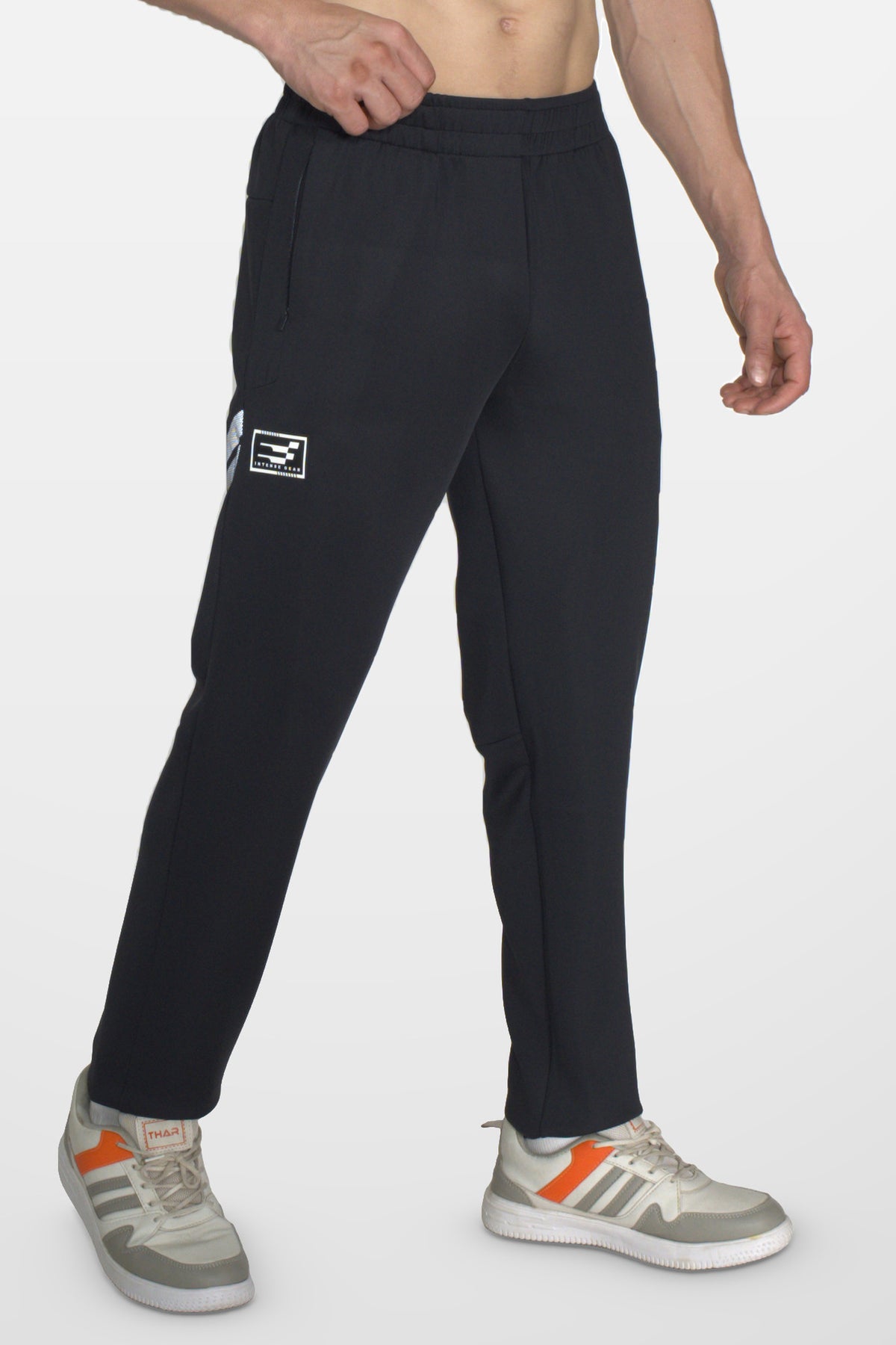Victory Performance Track Pant | Black – front
