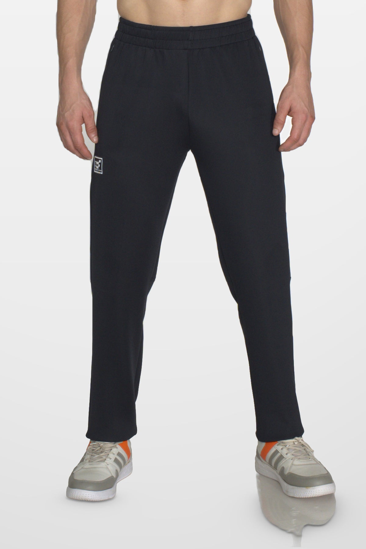 Victory Performance Track Pant | Black – front