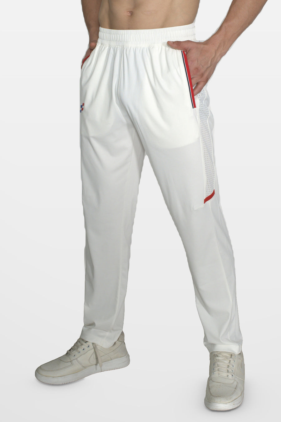 Yorker Cricket Whites Trouser – front