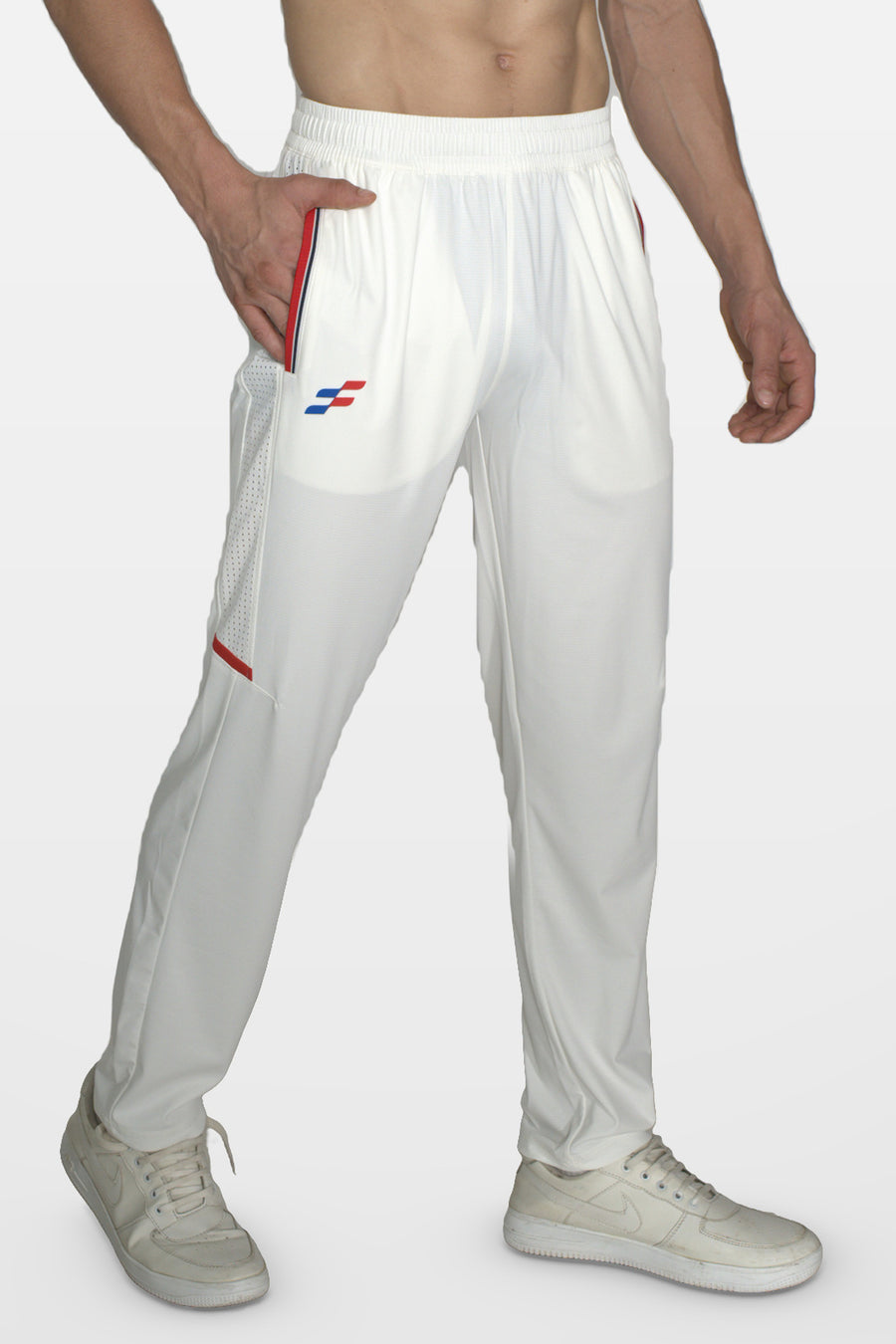 Yorker Cricket Whites Trouser – front